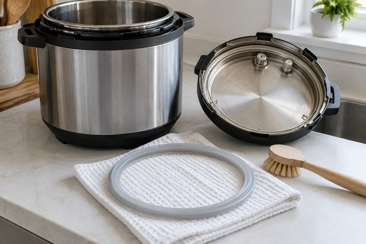 Pressure Cooker Sealing Ring Smells? Clean It Before the Next Meal