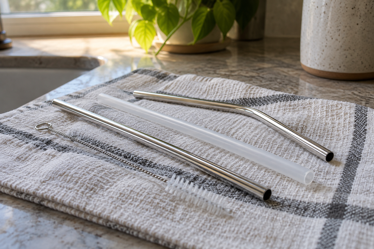 Reusable Straw Clean Outside but Dirty Inside?