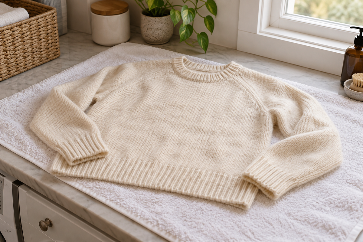 Wash or Dry-Clean a Wool Sweater? Let the Label Decide