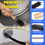 Dryer Vent Cleaner Kit with Brush (Grey)