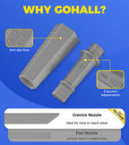 Dryer Vent Cleaner Kit with Brush (Grey)