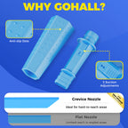 Dryer Vent Cleaner Kit with Brush (Blue)