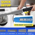 Dryer Vent Cleaner Kit with Brush (Grey)